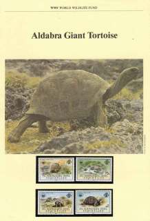 Seychelles-ZES-1985 WWF Aldabra Giant Tortoise