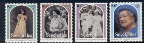 Seychelles-2000 Queen Mother 100th Birthday