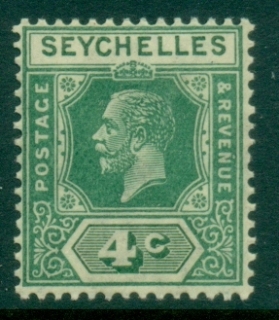 Seychelles-1921-32-KGV-Portrait-4c-green-MLH