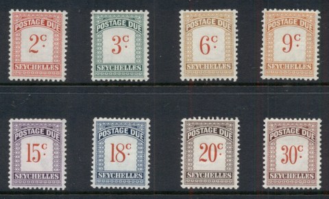 Seychelles-1951-Postage-Dues-MLH