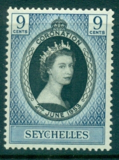 Seychelles-1953-QEII-Coronation-MUH