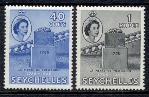 Seychelles-1956-Becentenary-of-French-Colonisation-MUH