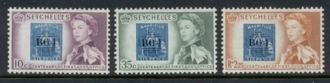 Seychelles-1961-Post-Office-Centenary-MUH