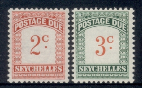 Seychelles-1964-65-Postage-Dues-MLH