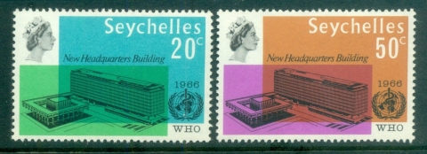 Seychelles-1966-WHO-World-Health-Organisation-Headquarters