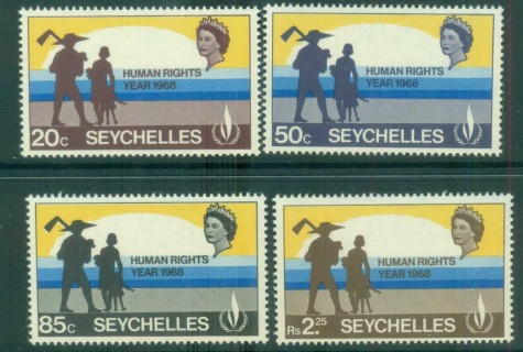 Seychelles-1968-Human-Rights-MUH-lot81236