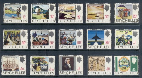 Seychelles-1969-72-QEII-Pictorials-Asst-MLH