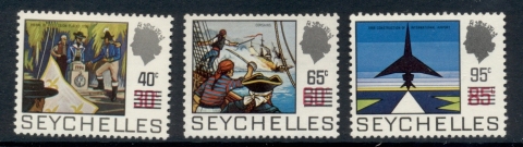 Seychelles-1971-Surcharges-MUH