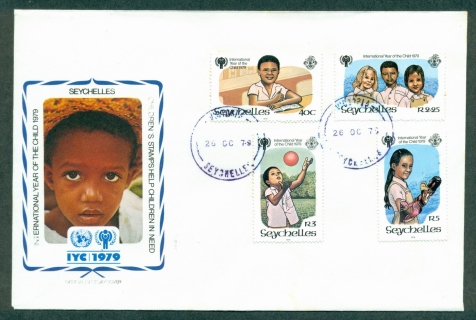 Seychelles-1979-IYC-International-Year-of-the-Child-FDC-lot32121