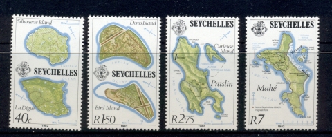 Seychelles-1982-Island-Maps-MUH