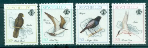 Seychelles-1989-Island-Birds-MUH