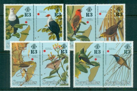 Seychelles-1996-Birds-prs-MUH