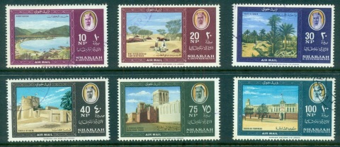 Sharjah-1964-Mi81-86-Pictorials