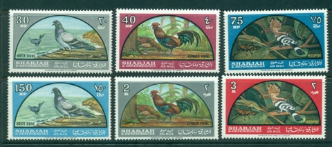 Sharjah-1965-Birds-MUH-lot38598