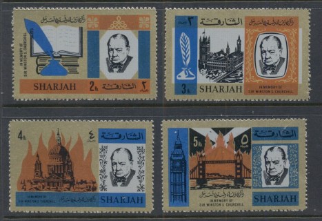 Sharjah-1966-Mi221-224-Winston-Churchill-3