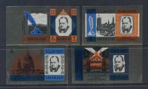 Sharjah-1966-Mi221-224B-Winston-Churchill-3