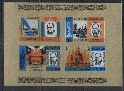 Sharjah-1966-MiMS16A-Winston-Churchill-MS-IMPERF-MUH