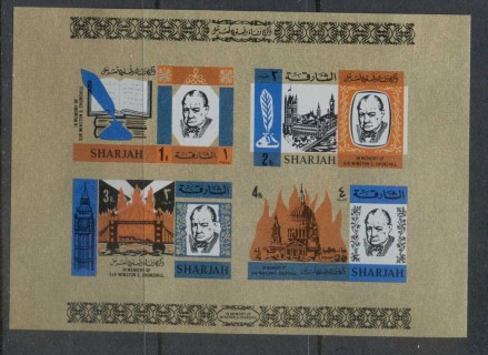 Sharjah-1966-MiMS16B-Winston-Churchill-MS-IMPERF-MUH