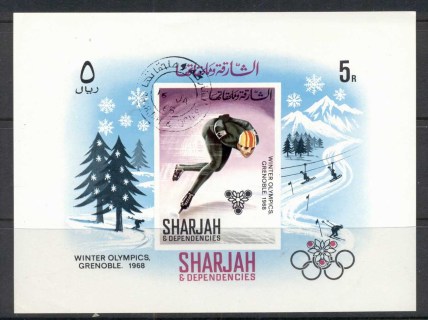 Sharjah-1967-MiMS31-Winter-Olympics-Grenoble-MS-CTO