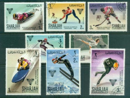 Sharjah-1968-Grenoble-Winter-Olympics-CTO