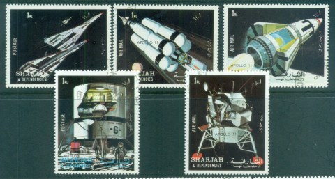 Sharjah-1972-Apollo-11-Space-Mission-CTO