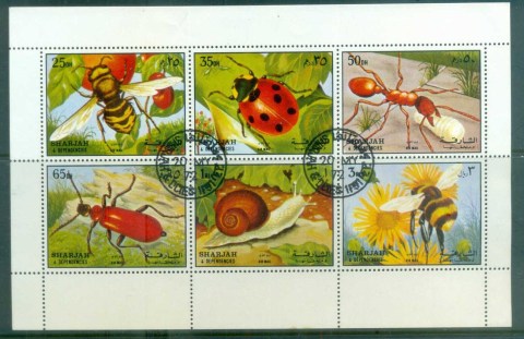 Sharjah-1972-Insects