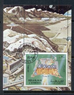 Sharjah-1972-MiMS114A-Luna-9-Space-Mission-MS-CTO