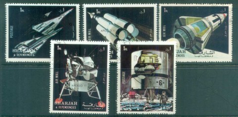 Sharjah-1972-Space-Apollo-11-CTO-lot77240