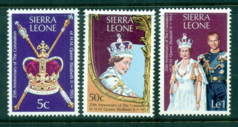 Sierra-Leone-1978-QEII-Coronation-25th-Anniversary