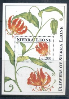 Sierra-Leone-1993-Flowers-MS-MUH