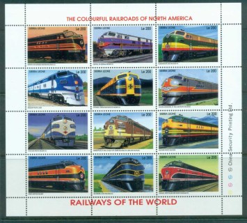 Sierra-Leone-1995-Railways-of-the-World-MS-MLH