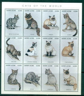 Sierra-Leone-1996-Cats-of-the-World-MS-MUH_1