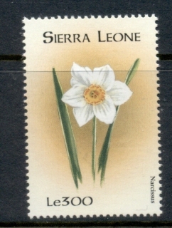 Sierra-Leone-1998-Flowers-300Le-MUH