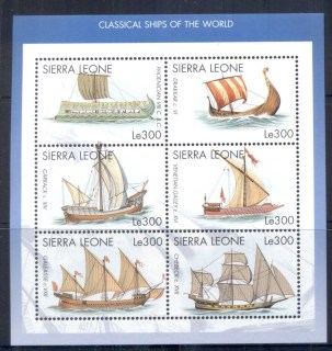 Sierra-Leone-1998-Ships-of-the-World-sheetlet-MUH