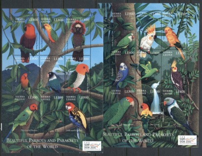 Sierra-Leone-2000-Beautiful-parrots-Paraqueets-of-the-World