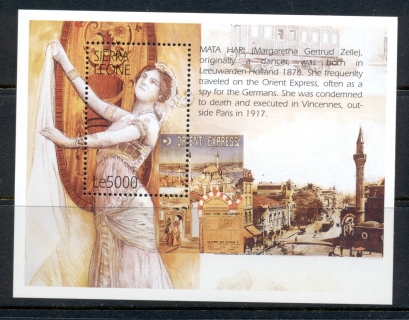 Sierra-Leone-2001-History-of-the-Orient-Express-Mata-Hari-MS-MUH