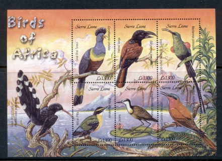 Sierra-Leone-2003-Birds-of-Africa-MS-MUH