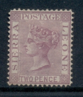 Sierra-leone-1876-96-QV-Portrait-Wmk-Crown-CC-Upright-2d-part-OG