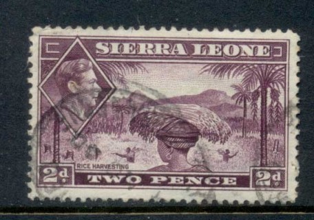 Sierra-leone-1938-44-KGVI-Pictorial-2d-violet-FU