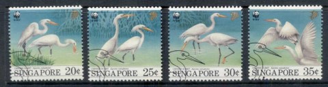 Singapore-1993 WWF Birds, Egret