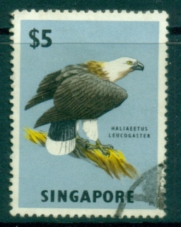 Singapore-1963-Pictorial-5-White-Tailed-Sea-Eagle-FU