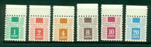 Singapore-1968-Postage-Dues-Asst-MUH