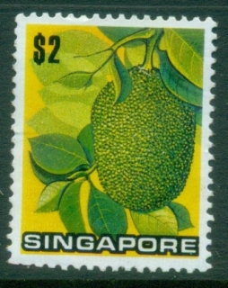 Singapore-1973-Stylised-Fruits-2-Jackfruit-MNG