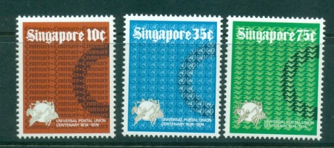 Singapore-1974-UPU-Centenary-MUH-lot56541