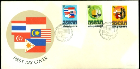 Singapore-1977-ASEAN-10th-Anniversary-FDC