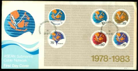 Singapore-1983-ASEAN-Submarine-Cable-Network-FDC