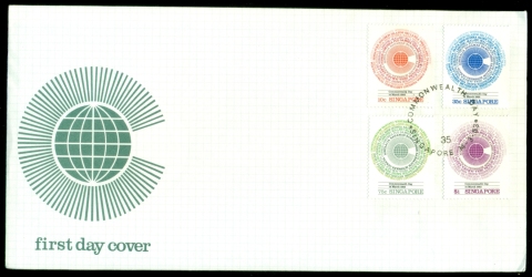 Singapore-1983-Commonwealth-Day-FDC