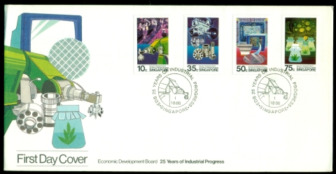 Singapore-1986-Economic-Development-Board-FDC