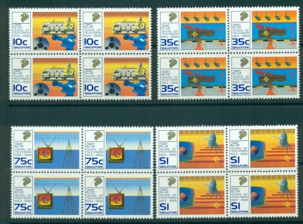 Singapore-1988-National-TV-25th-Anniv-Blk-4-MUH-Lot31925