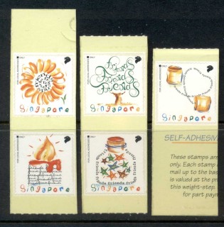 Singapore-1997-Booklet-Stamps-greetings-PS-MUH